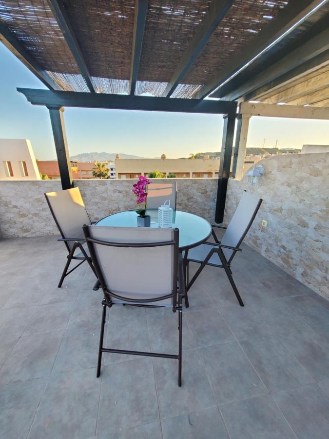 Ático dúplex precioso con piscina privada en Paraíso de Vera! Exterior foto