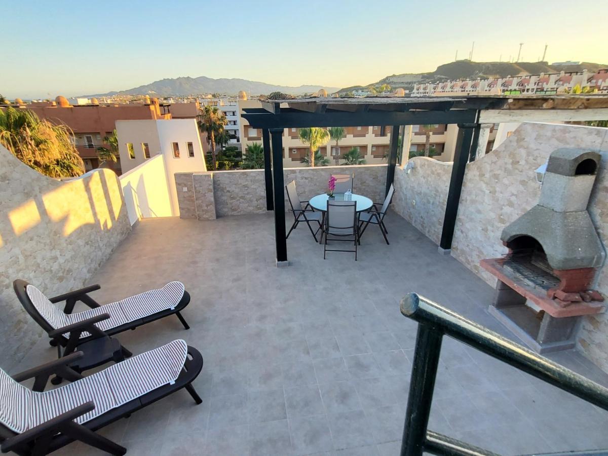 Ático dúplex precioso con piscina privada en Paraíso de Vera! Exterior foto