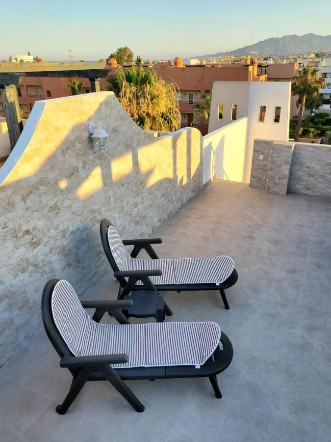 Ático dúplex precioso con piscina privada en Paraíso de Vera! Exterior foto